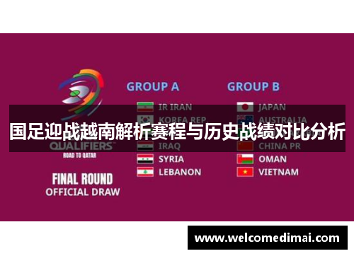 国足迎战越南解析赛程与历史战绩对比分析